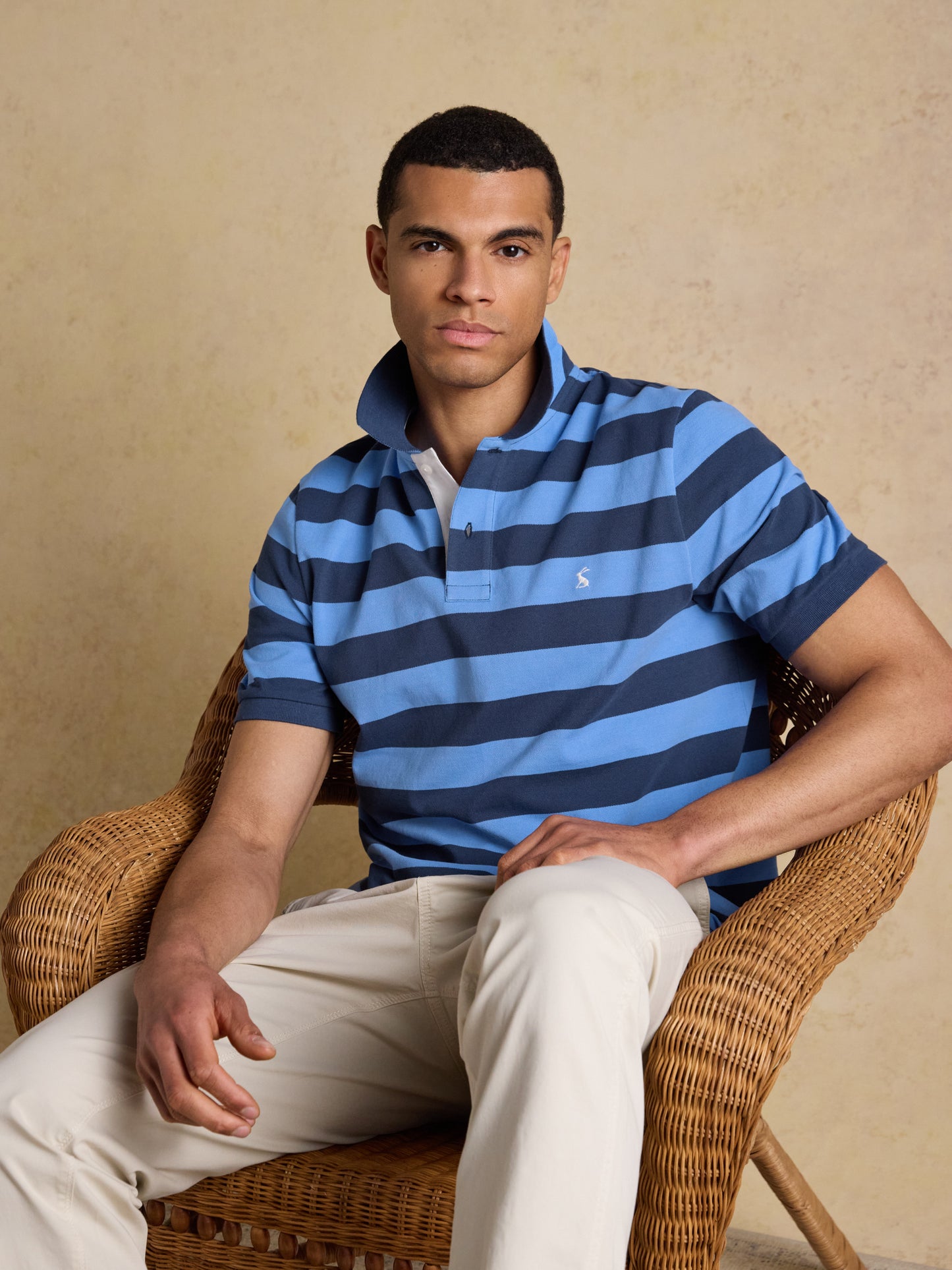 Joules Woody Stripe Polo Shirt