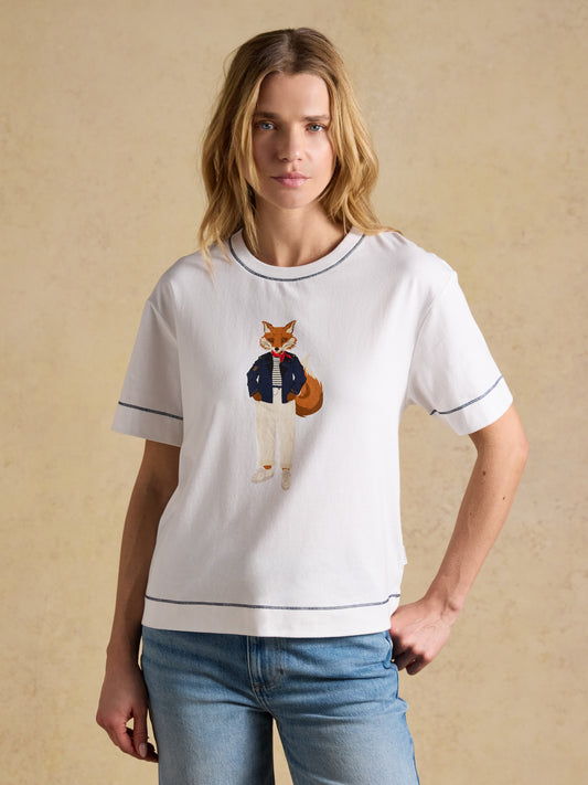 Joules Women's Graphic Short-Sleeve T-Shirt