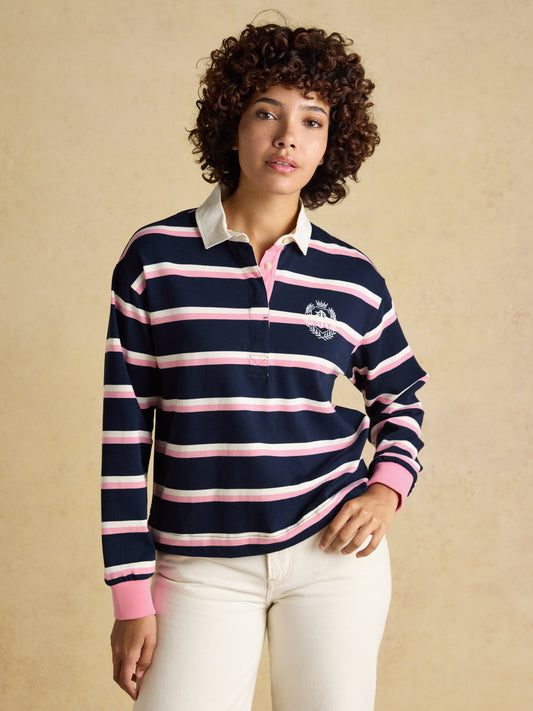 Joules Lara Boxy Fit Rugby Shirt