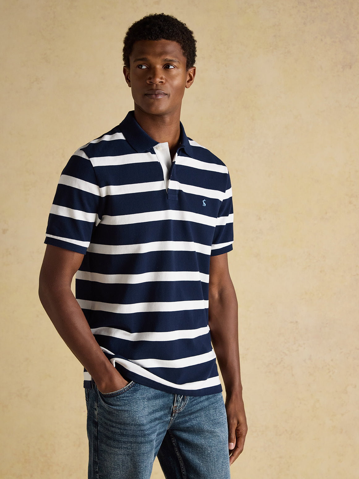 Joules Woody Stripe Polo Shirt