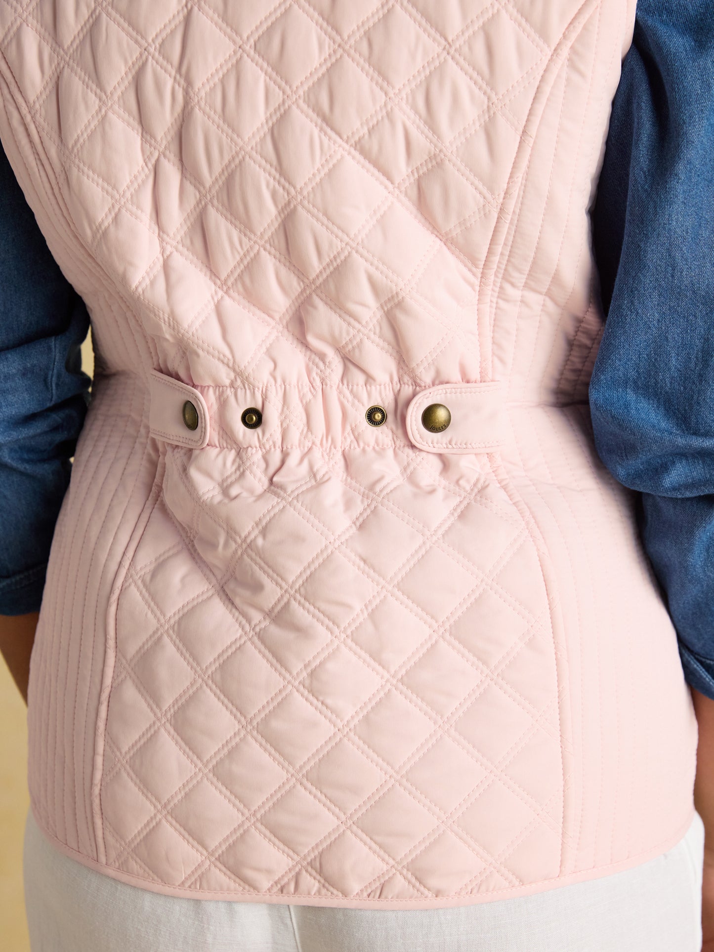 Joules Minx Showerproof Diamond Quilted Gilet