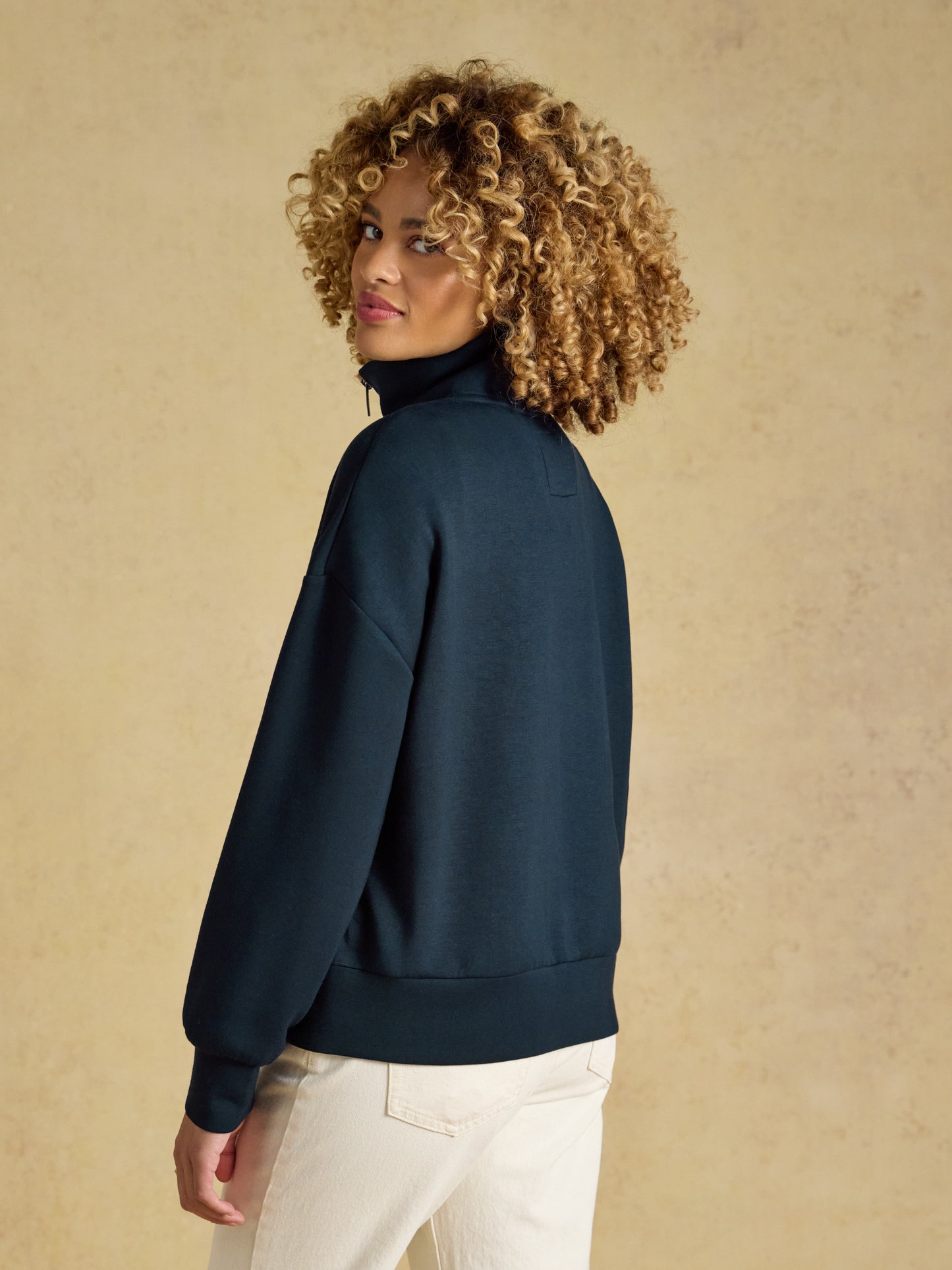 Joules Soft Women's Quarter Zip Sweatshirt