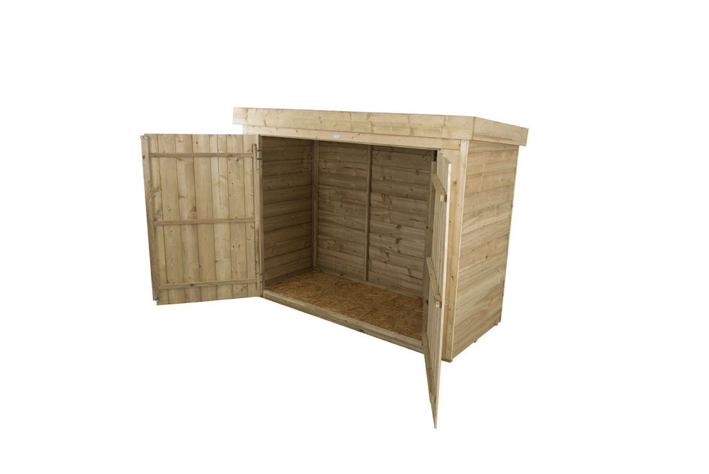 Forest Garden Pressure Treated Pent Large Outdoor Store