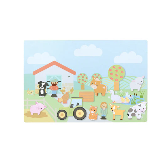 Farmyard Magnetic Picture Board