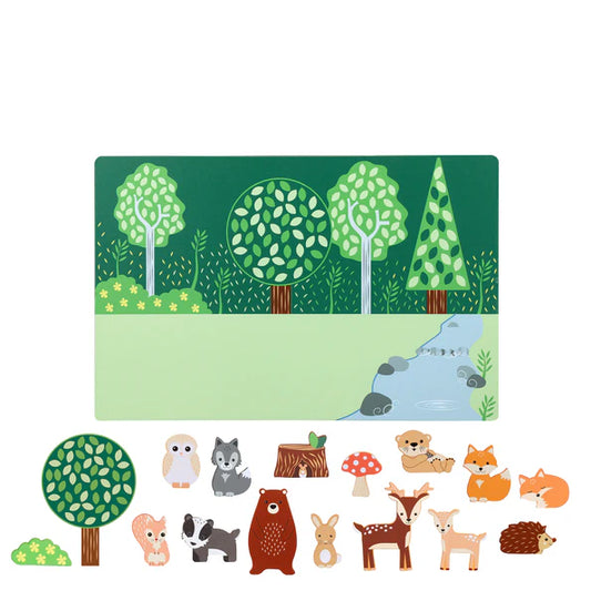 Woodland Animal Magnetic Picture Board