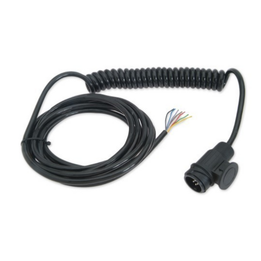 Ifor Williams P1810-13G1S1 Suzi Cable & 13 Pin Plug With Grommet & Spades