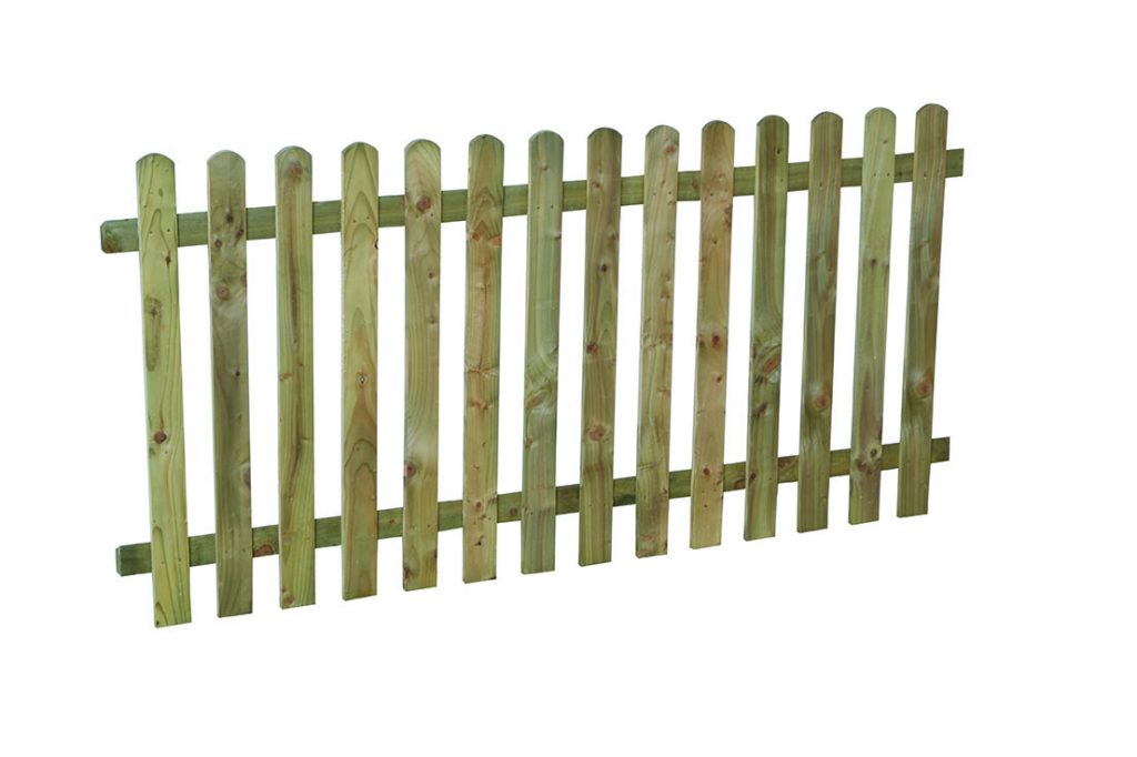 Forest Garden Pressure Treated Heavy Duty Pale Fence Panel
