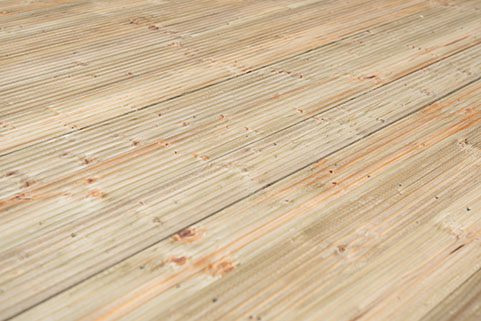 Forest Garden Patio Decking Kit 2.4 x 2.4m