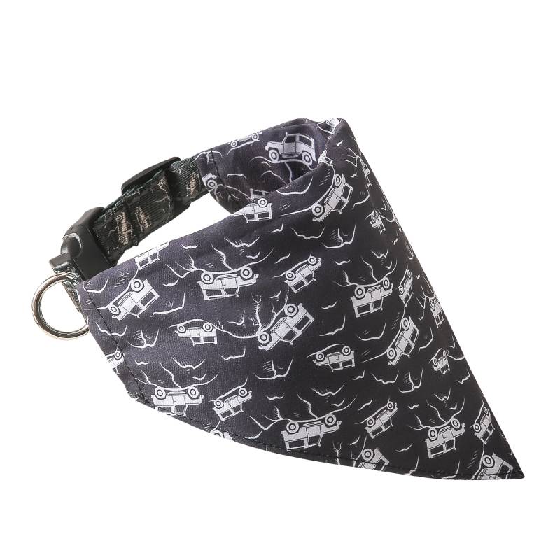 PB01 Black Landrovers Dog Bandana