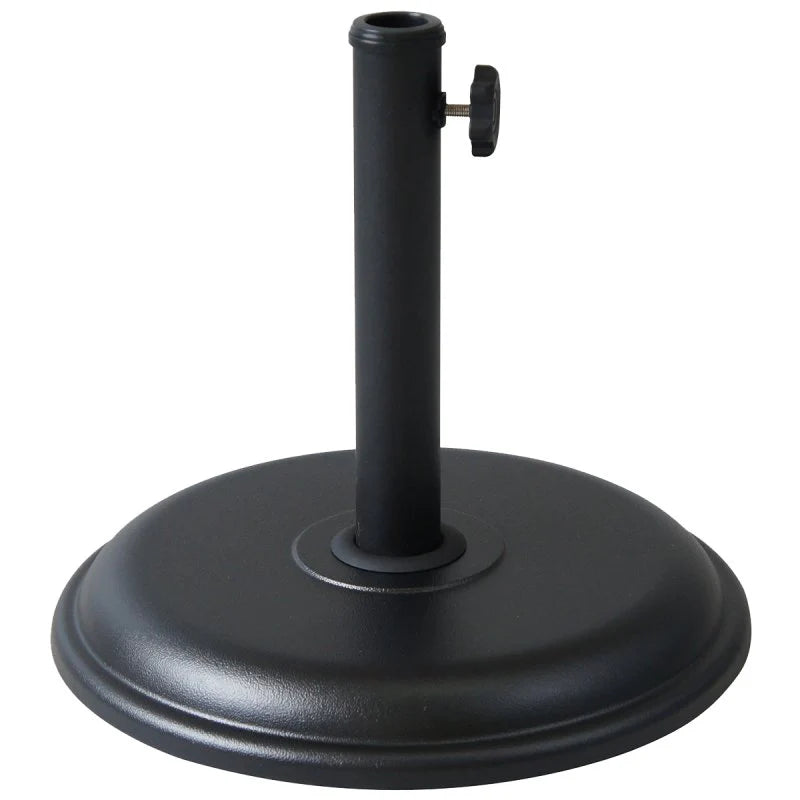 LG Outdoor Concrete Parasol Base Black 12kg