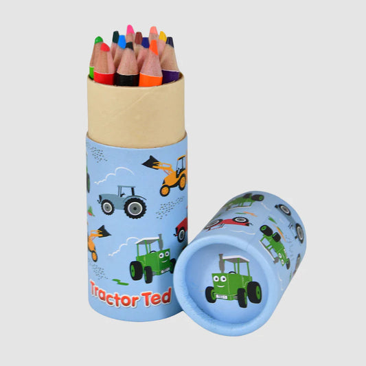Tractor Ted Colouring Pencil Tube