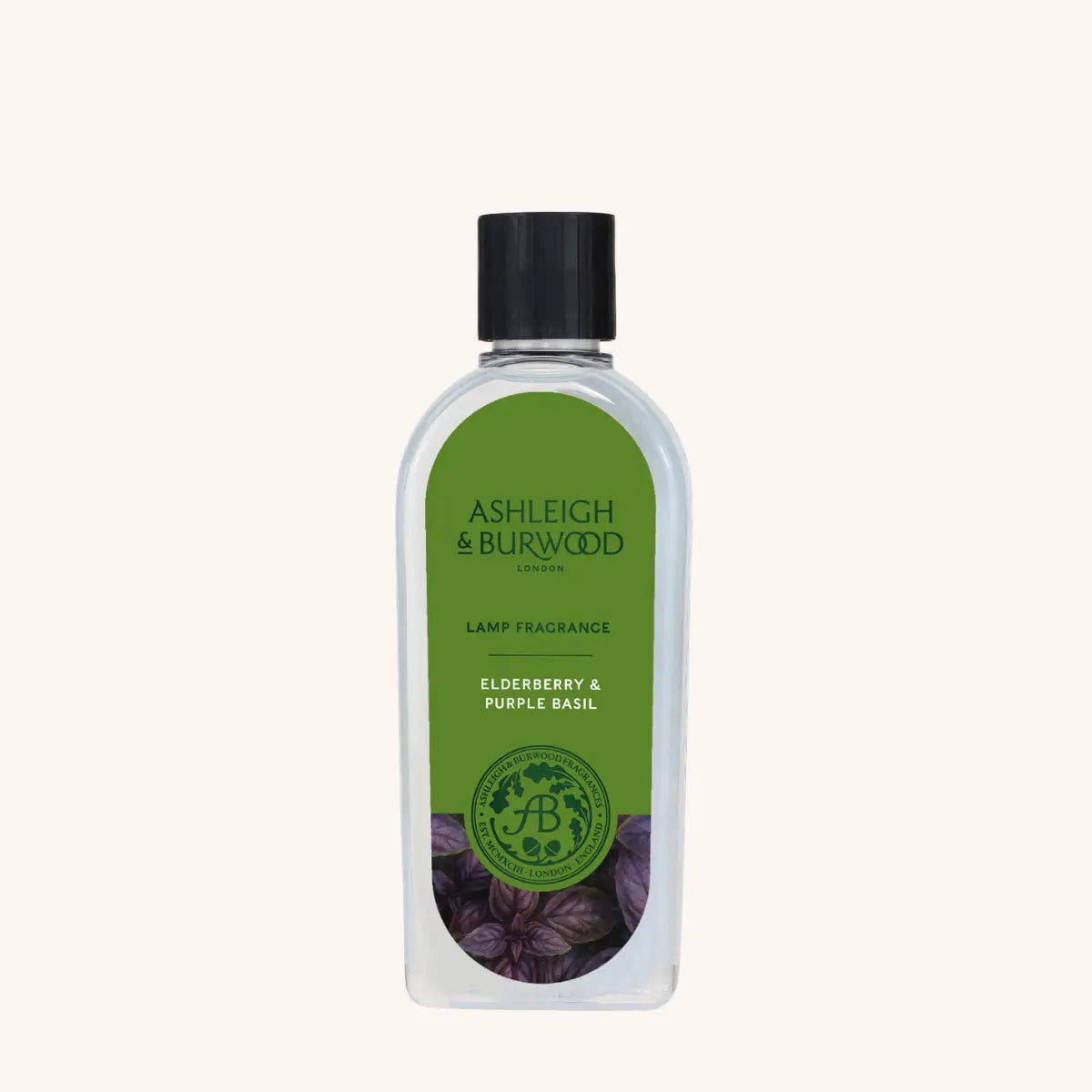Ashleigh and Burwood Elderberry and Purple Basil Lamp Fragrance bottle