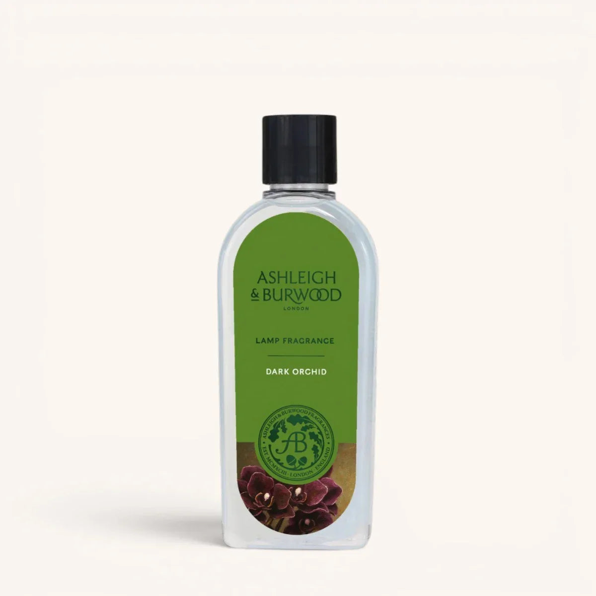Ashleigh and Burwood Dark Orchid Lamp Fragrance 500ml bottle with scent