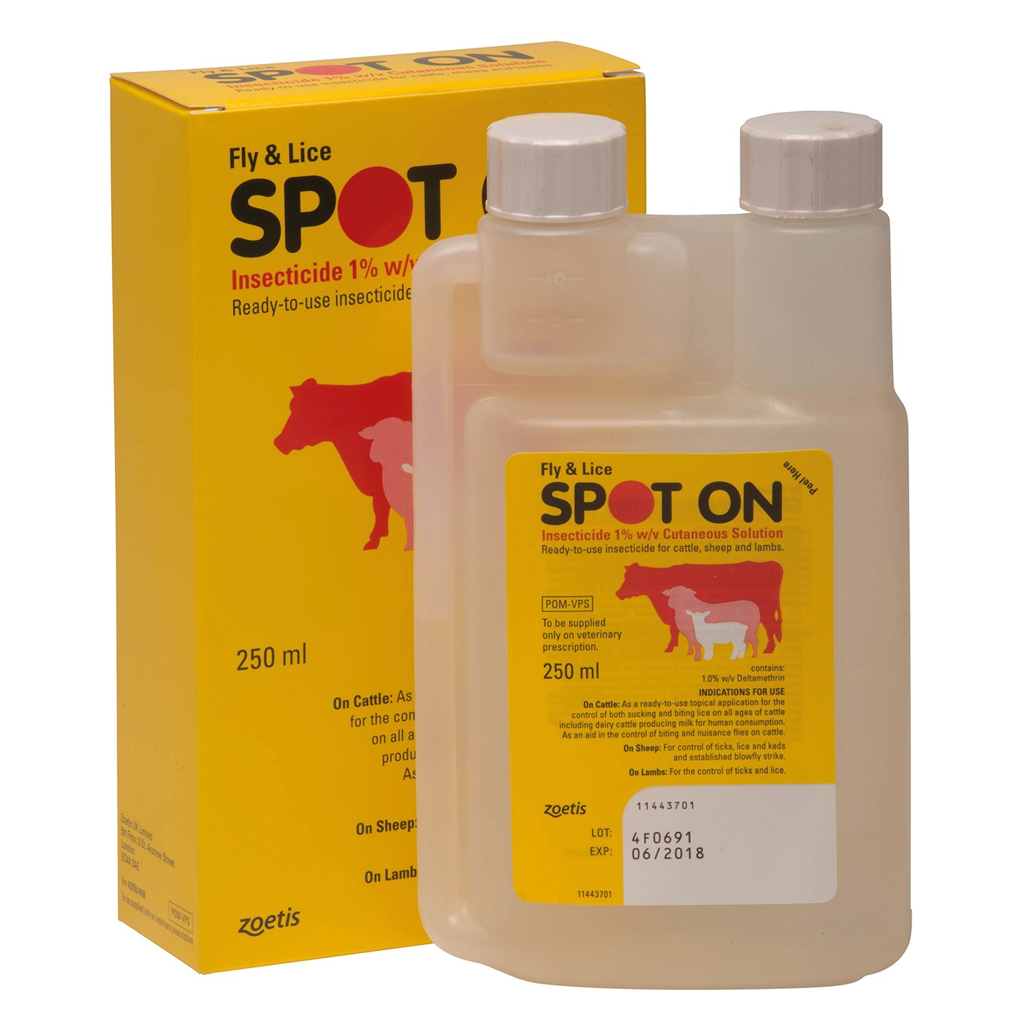 Fly & Lice Spot On Insecticide 1% w/v Cutaneous Solution