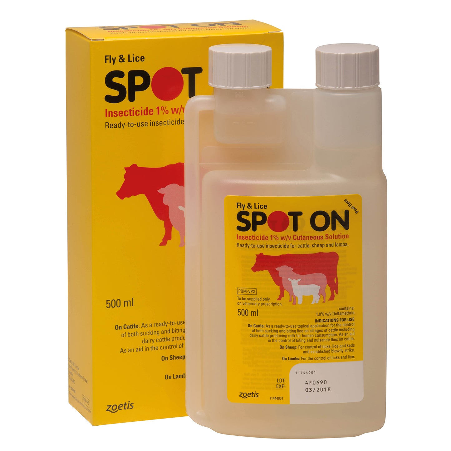 Fly & Lice Spot On Insecticide 1% w/v Cutaneous Solution