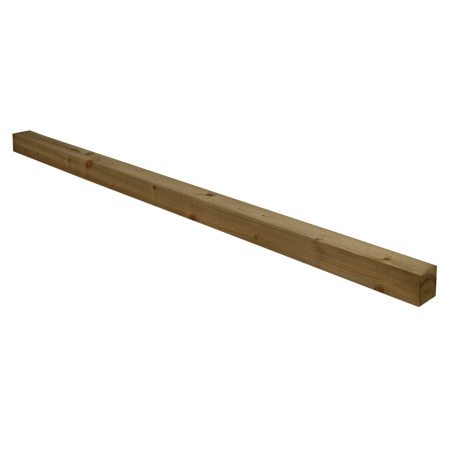 Forest Garden Green Incised Fence Post