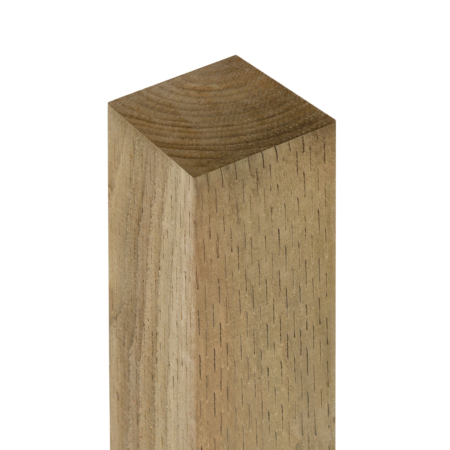 Forest Garden Green Incised Fence Post