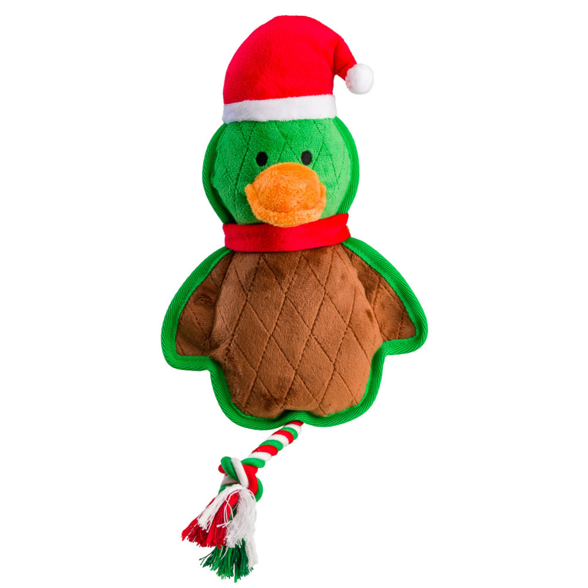 House of Paws Fetchmas Forest Duck ball thrower Christmas dog toy