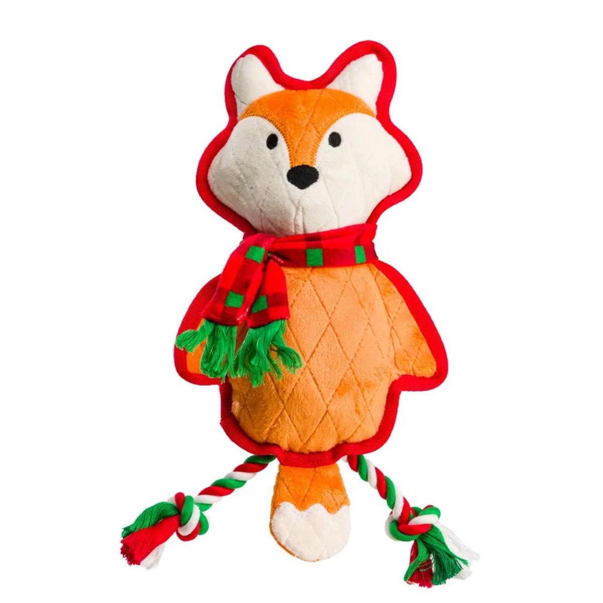 House of Paws Fetchmas Forest Fox ball thrower Christmas dog toy