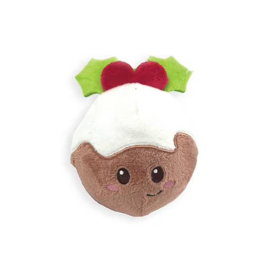 Happy Pet Christmas Pud tennis ball dog toy for holiday fetch