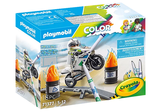 Playmobil Colour: Motorbike 71377
