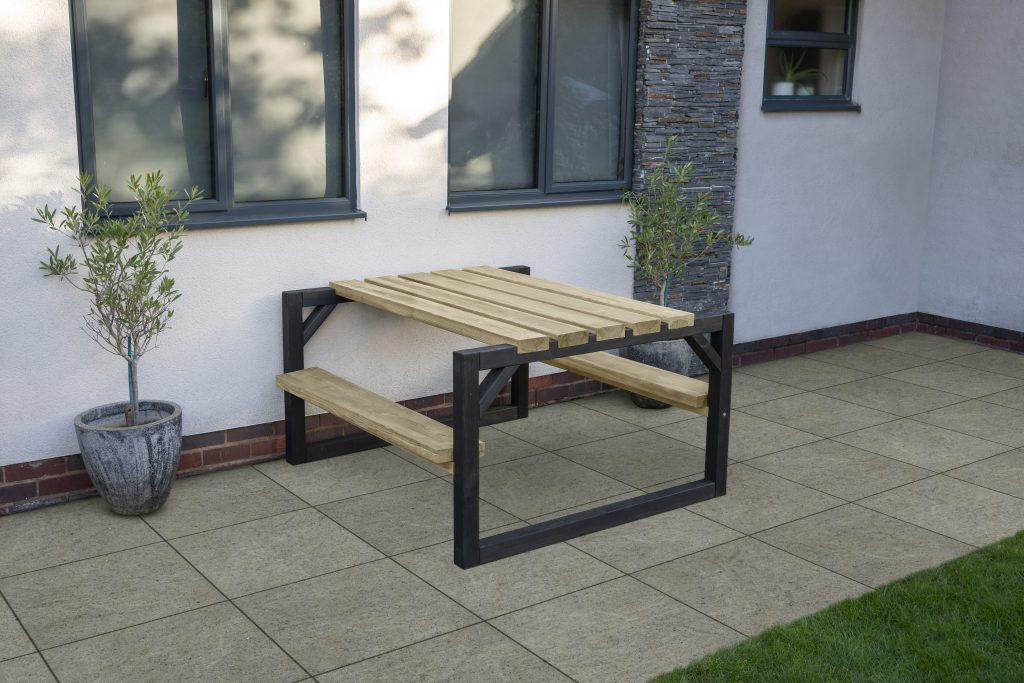 Forest Garden Colour Block Picnic Bench