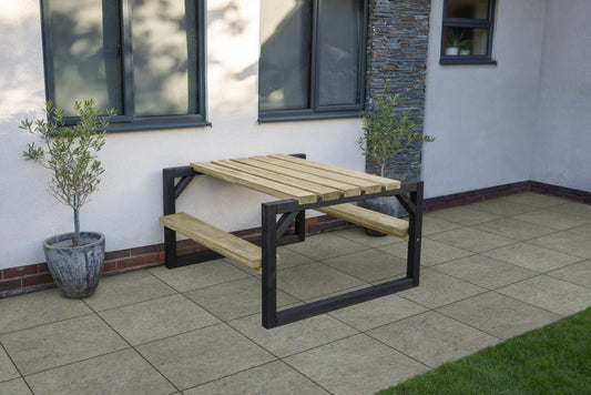 Forest Garden Colour Block Picnic Bench