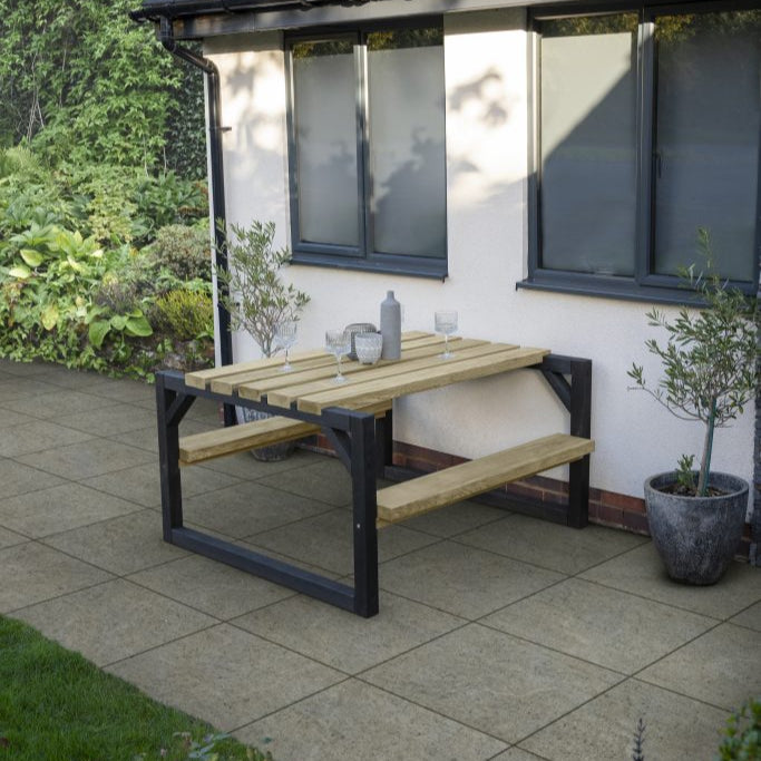 Forest Garden Colour Block Picnic Bench
