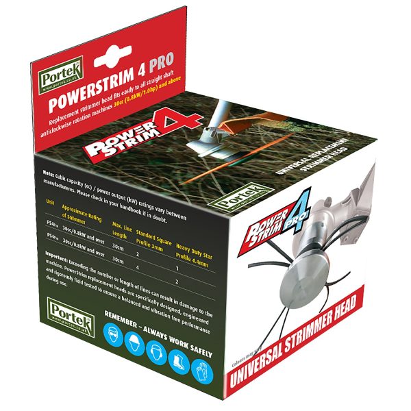 Portek Power Strim Pro  Alluminium Head