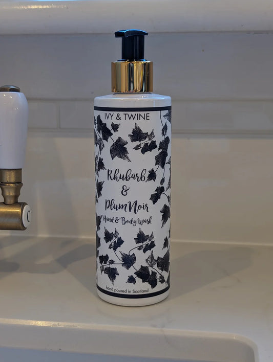 Ivy & Twine Rhubarb & Plum Noir Hand & Body Wash