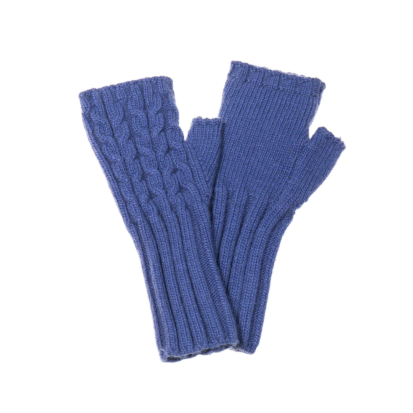 Park Lane Cable Knit Fingerless Gloves