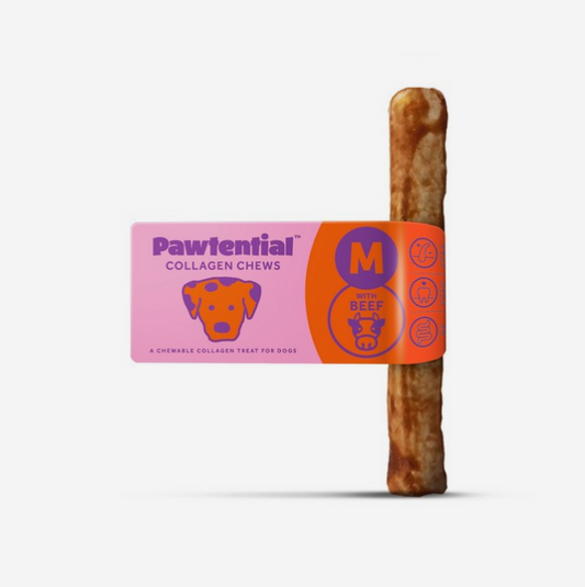 Pawtential Collagen Chew Beef Flavour Medium 70g