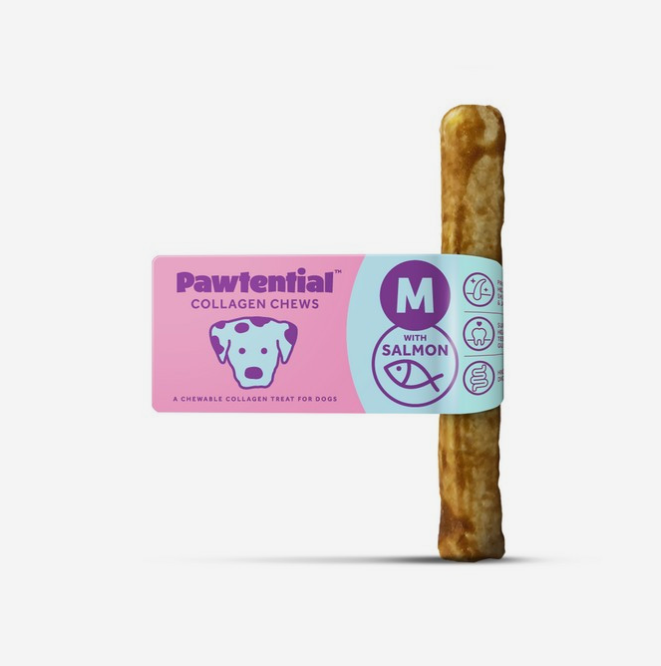Pawtential Collagen Chew Salmon Flavour Medium 70g