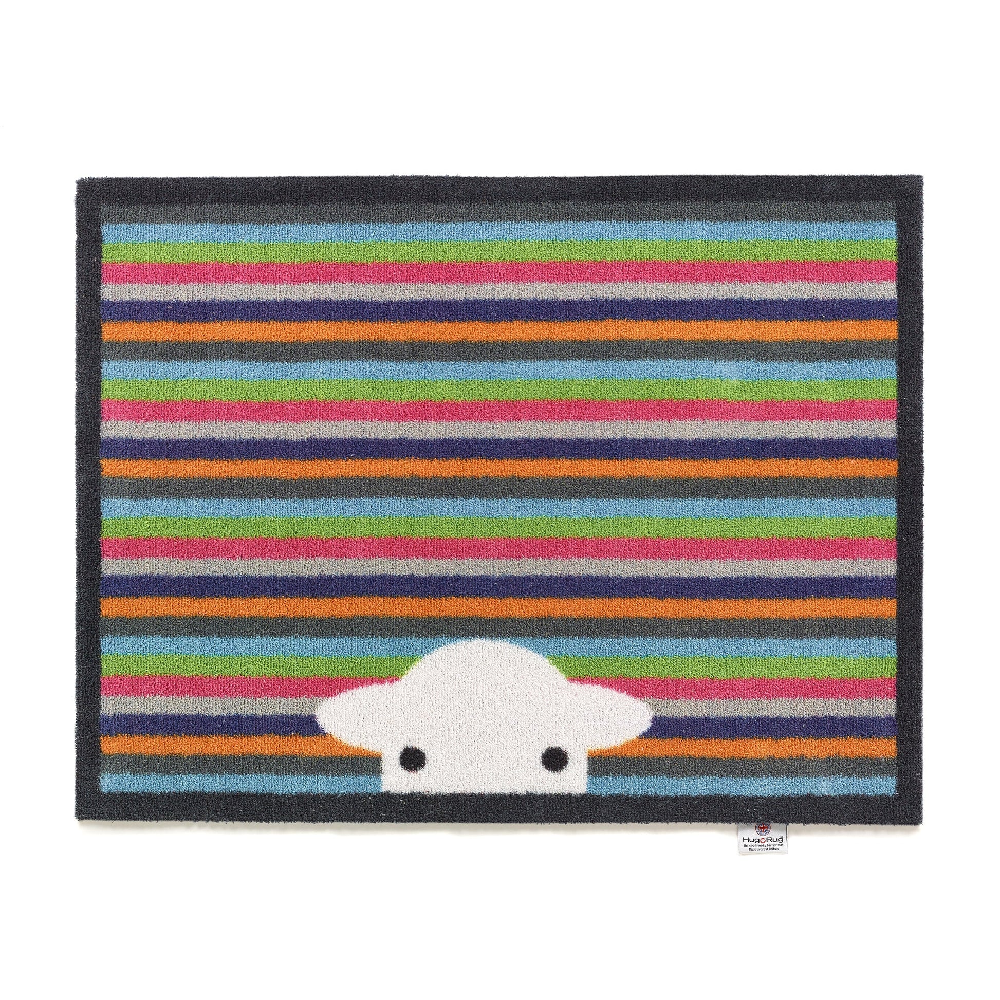 Hug Rug Small Peep Stripe Herdy Door Mat