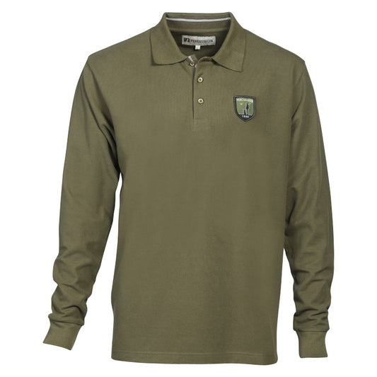 Percussion Long Sleeve Hunting Polo Shirt