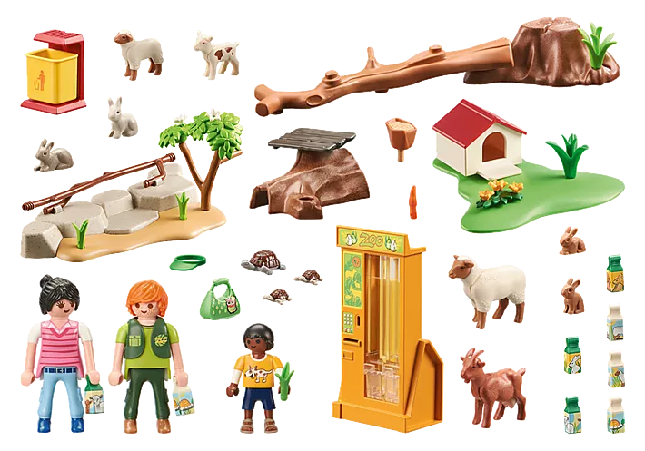 Lego playmobil zoo hotsell