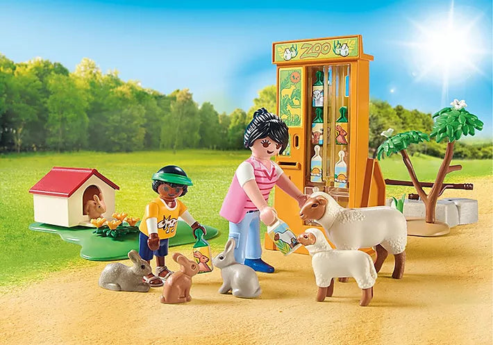 Playmobil Family Fun Petting Zoo 71191