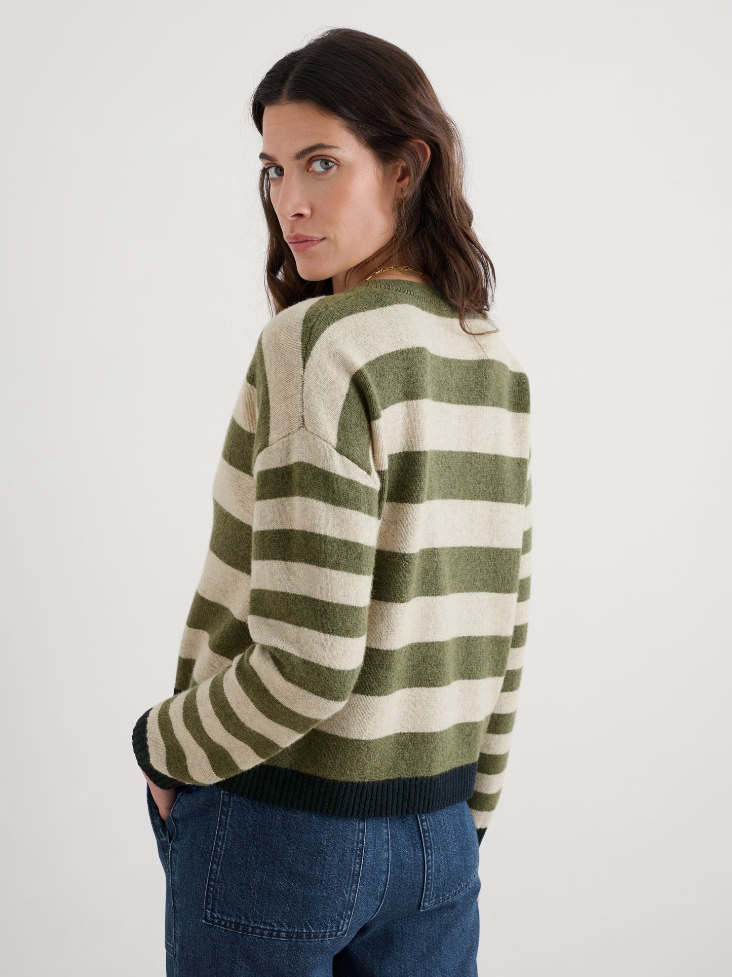 Seasalt Pinwell Striped Cardigan