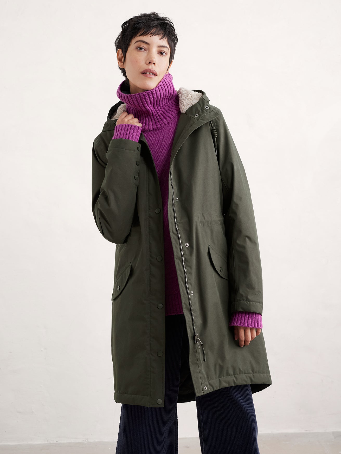 Seasalt Plant Hunter Waterproof Coat