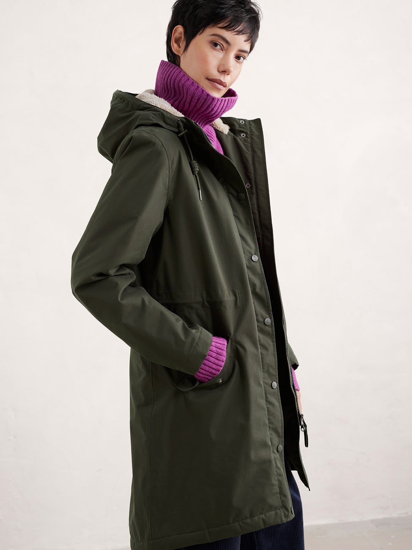 Seasalt Plant Hunter Waterproof Coat