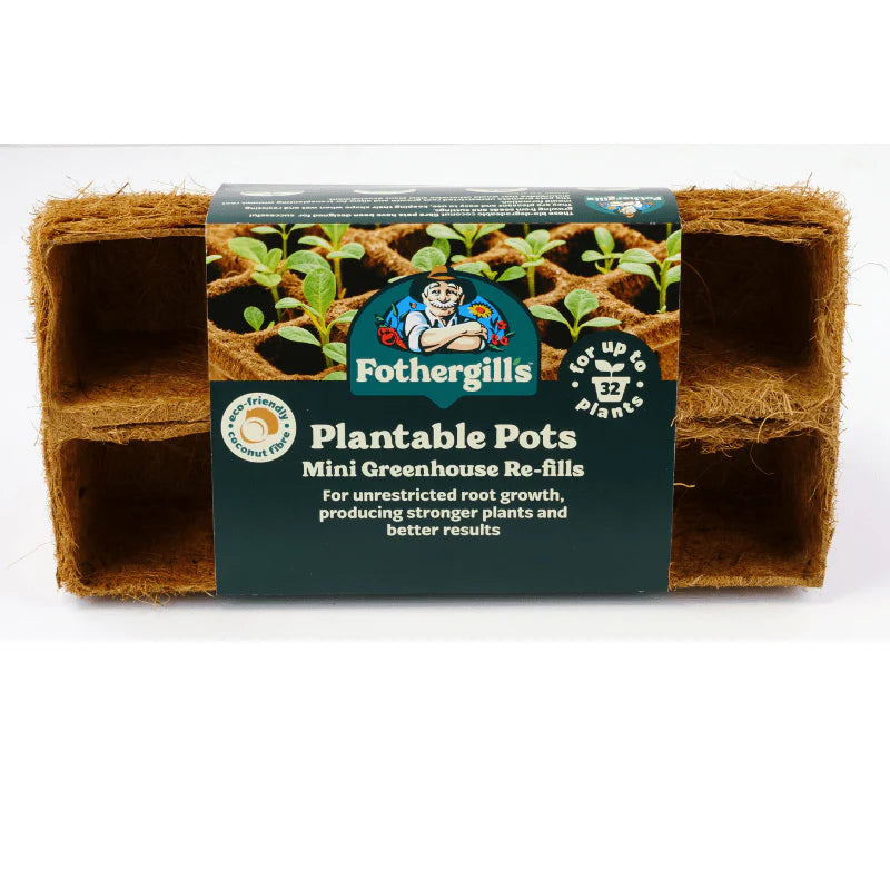 Fothergill’s Plantable Pots Mini Greenhouse Refills