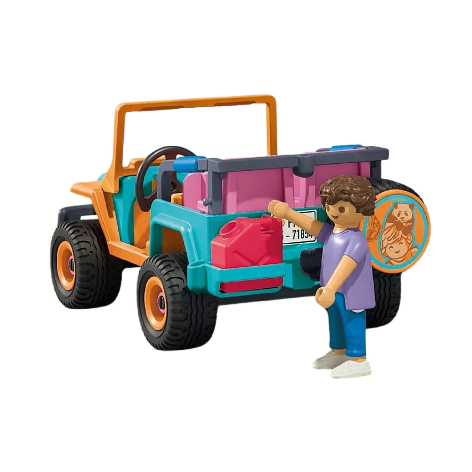 Playmobil Animals & Friends Colourful Off-Road Vehicle