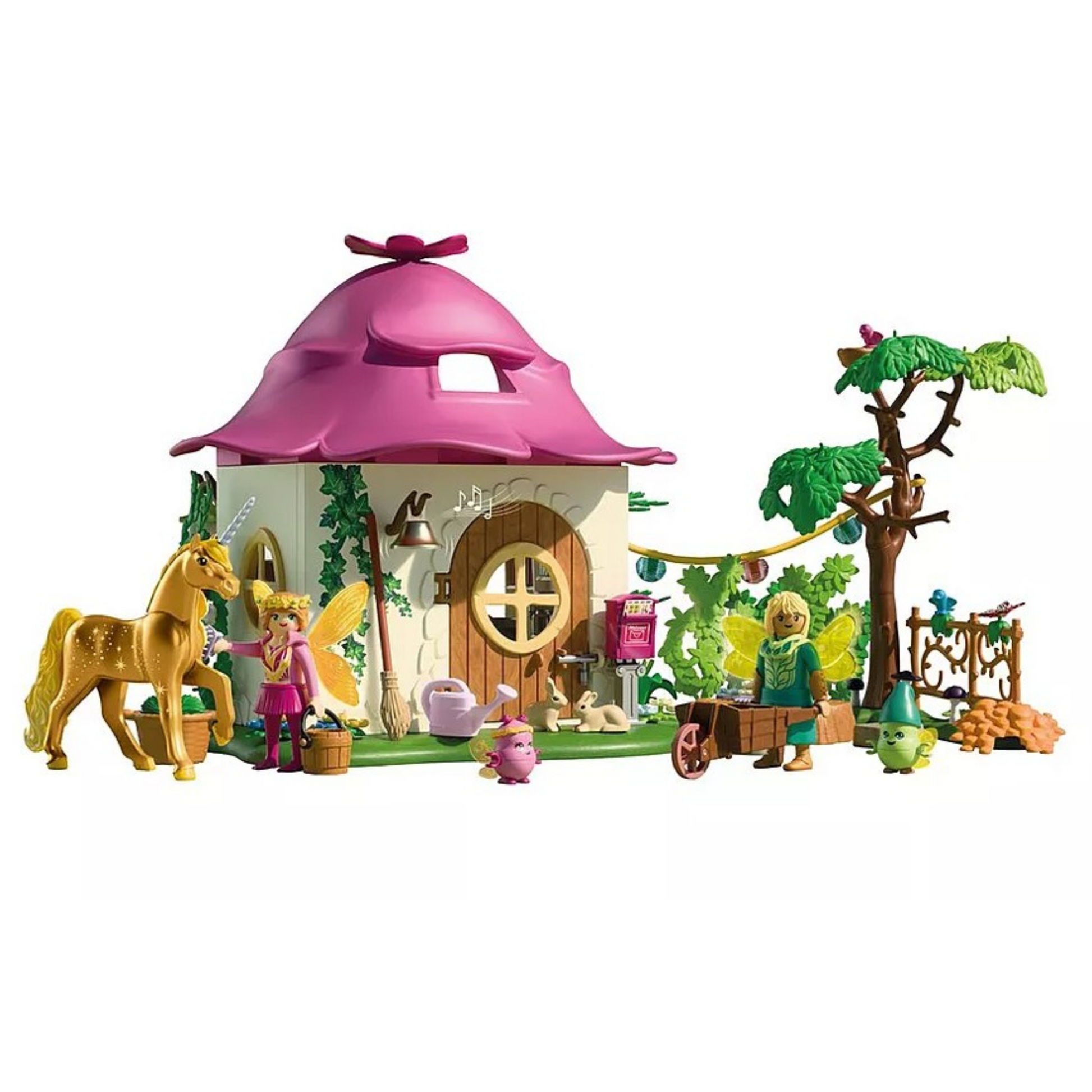 Playmobil Cozy Fairy Home with Golden Unicorn