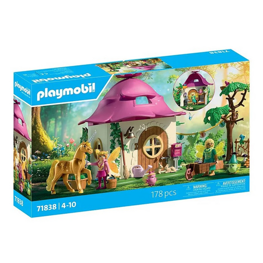 Playmobil Cozy Fairy Home with Golden Unicorn