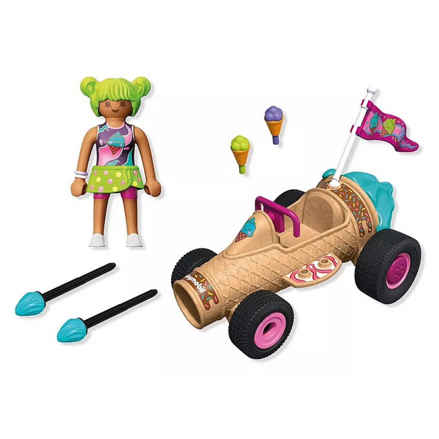 Playmobil Funstars Racing Ice Cream Cone