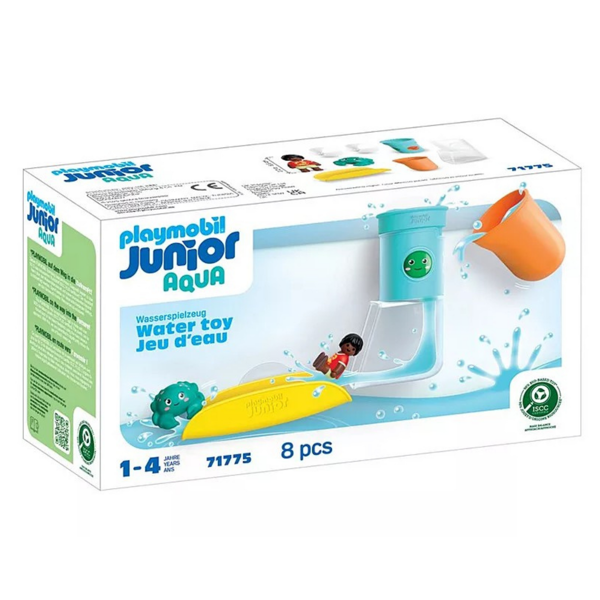Playmobil Junior Aqua Pour and Play Water Tank with Slide