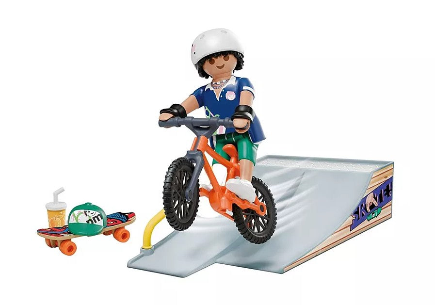 Playmobil My Life Skateboarder with Ramp