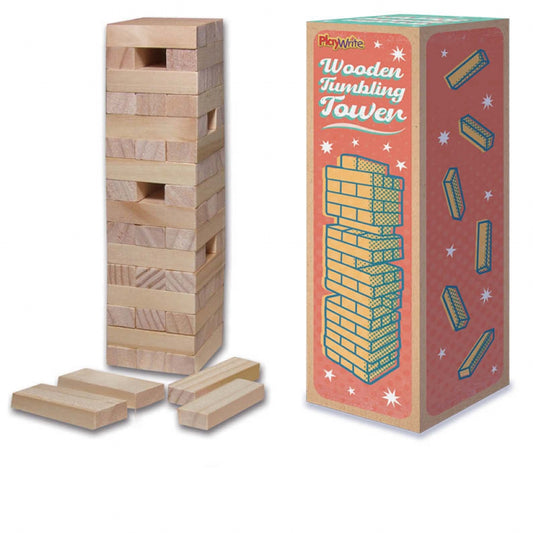 Playwrite Wooden Tumbling Tower Game