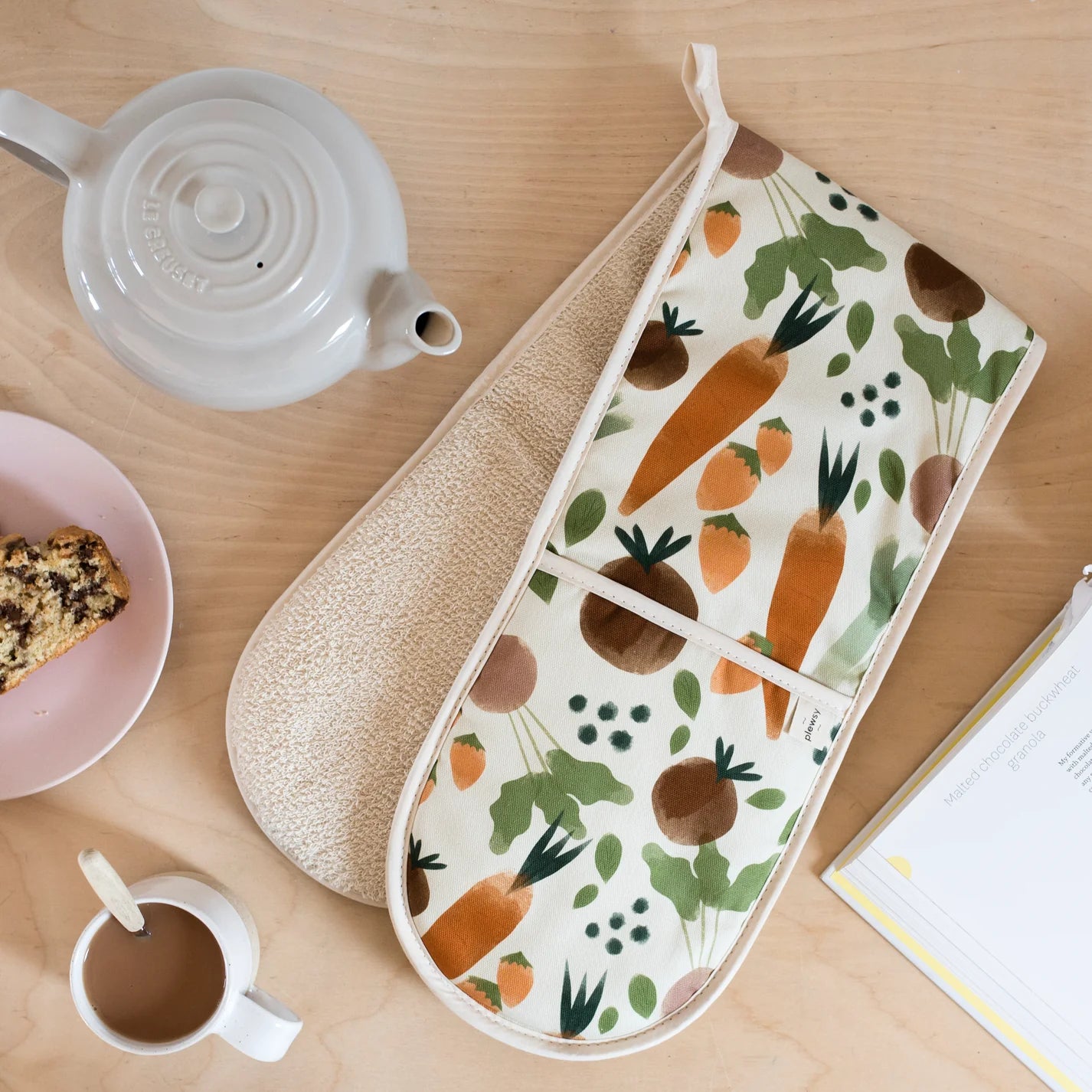 Plewsy Double Oven Glove - Veggie