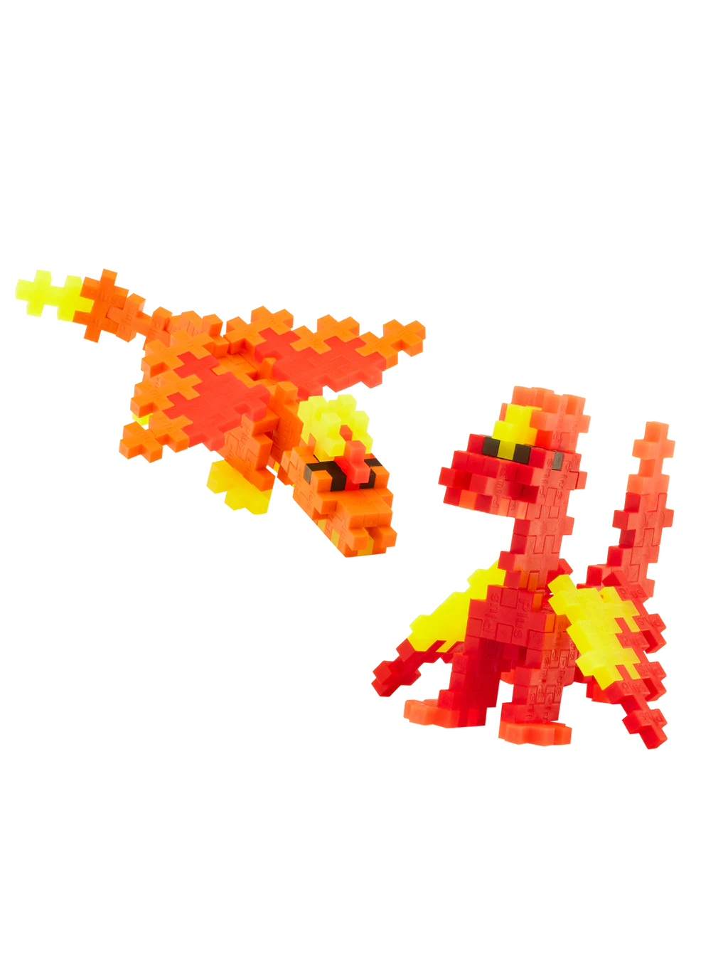 Plus-Plus Fire Dragons